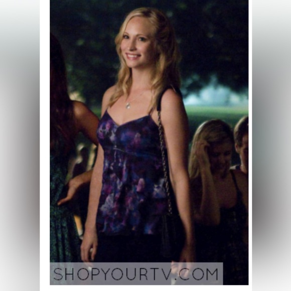 GUESS Bombay Floral Ruffle Tank Top - Picture 4 of 5